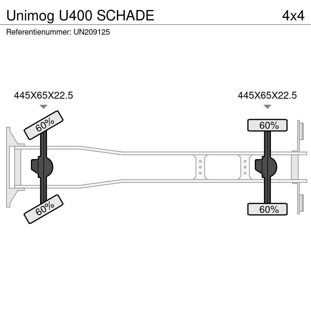 Unimog U400 SCHADE Tipper trucks
