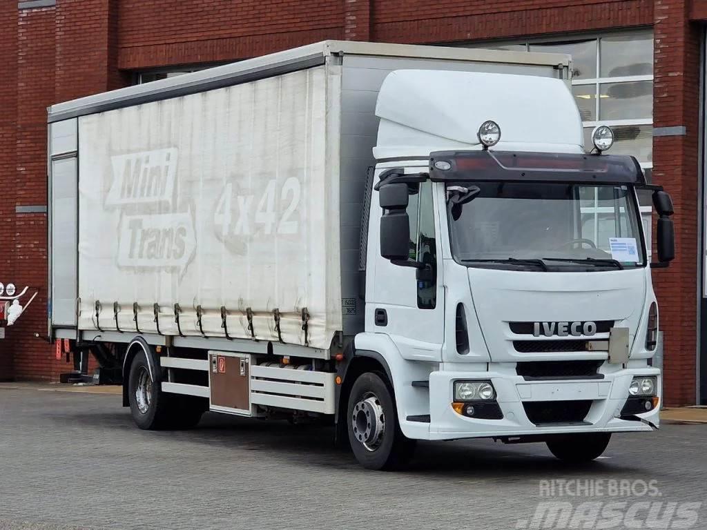 Iveco Eurocargo 150E21 - 4x2 - Loadlift - Full air - Eur Curtainsider trucks