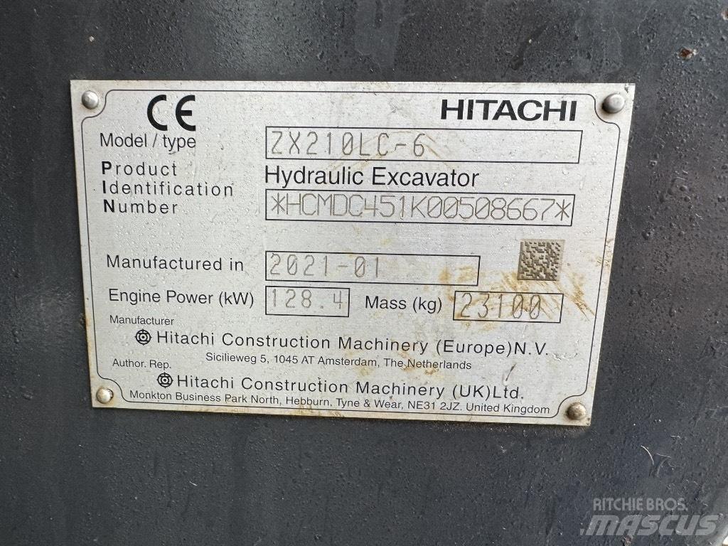 Hitachi ZX 210 LC-6 Raupenbagger