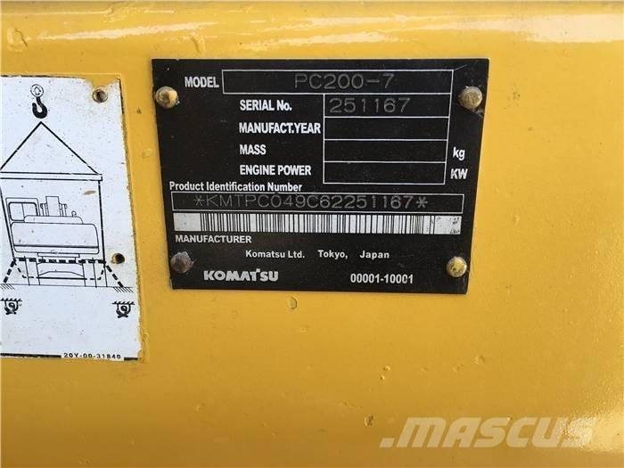 Komatsu PC 200-7 Raupenbagger