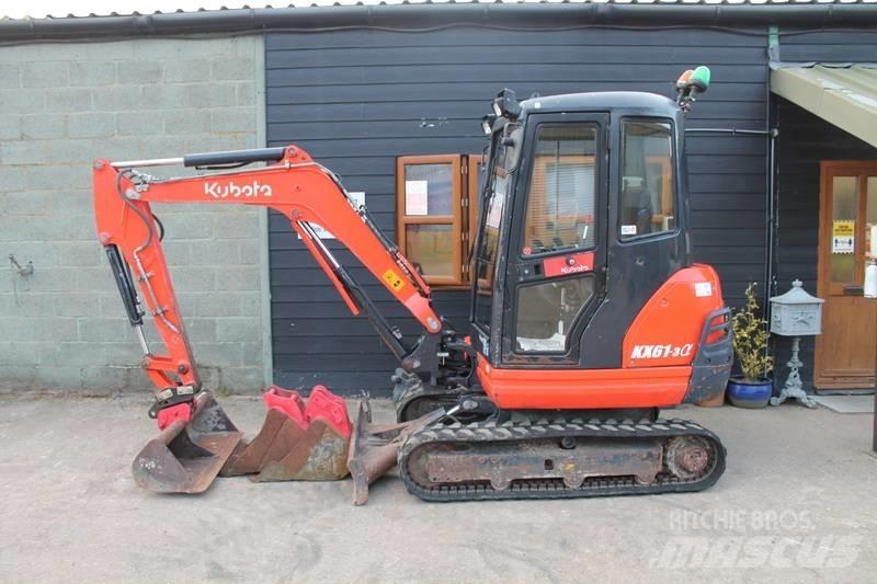 Kubota KX 61-3 Minibagger < 7t