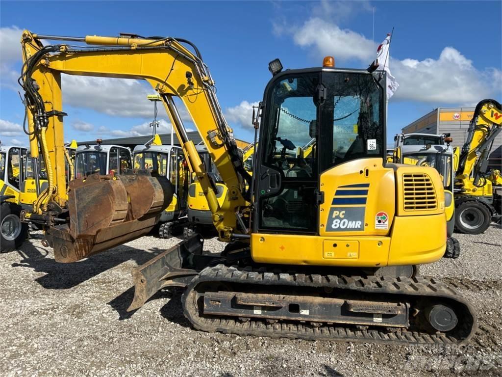 Komatsu PC80 MR Midibagger  7t - 12t