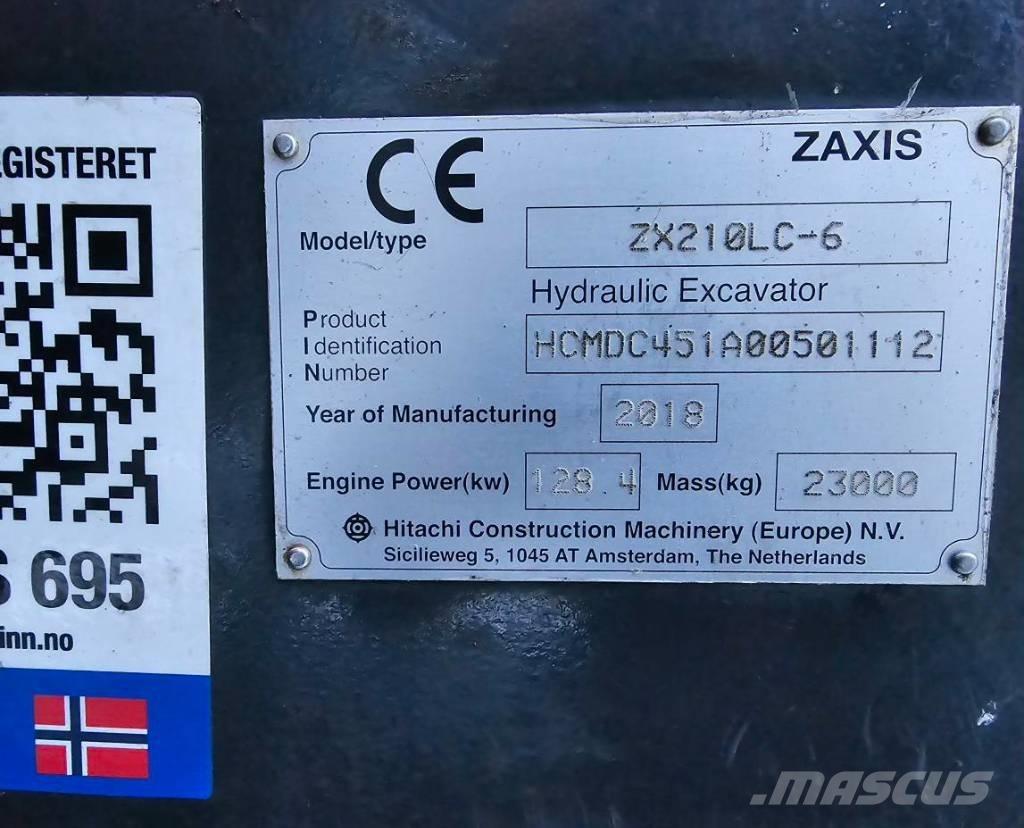 Hitachi ZX 210 LC-6 Raupenbagger