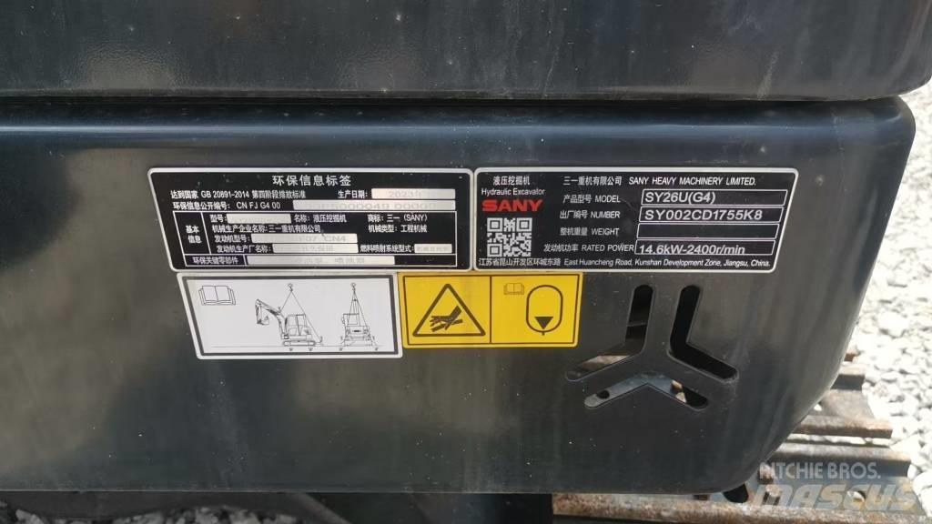 Sany SY 26 U Minibagger < 7t