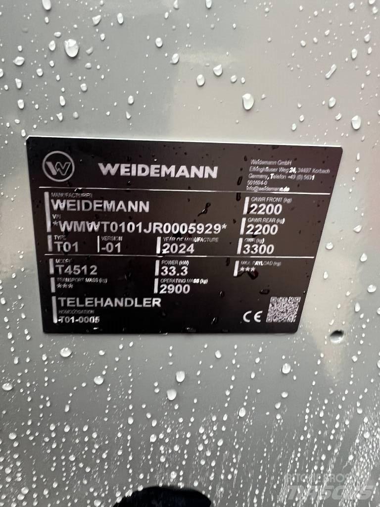 Weidemann 4512 Teleskoplader für Landwirtschaft