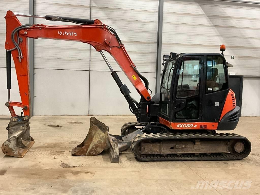 Kubota KX 080-4 Midibagger  7t - 12t