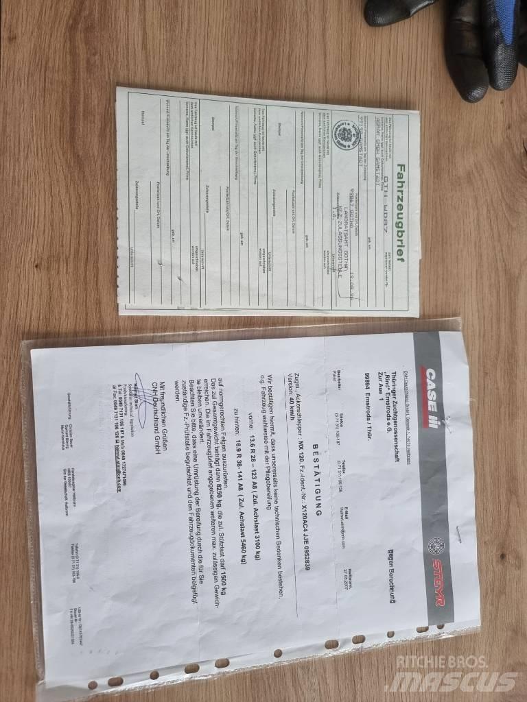 CASE MX 120 Traktoren