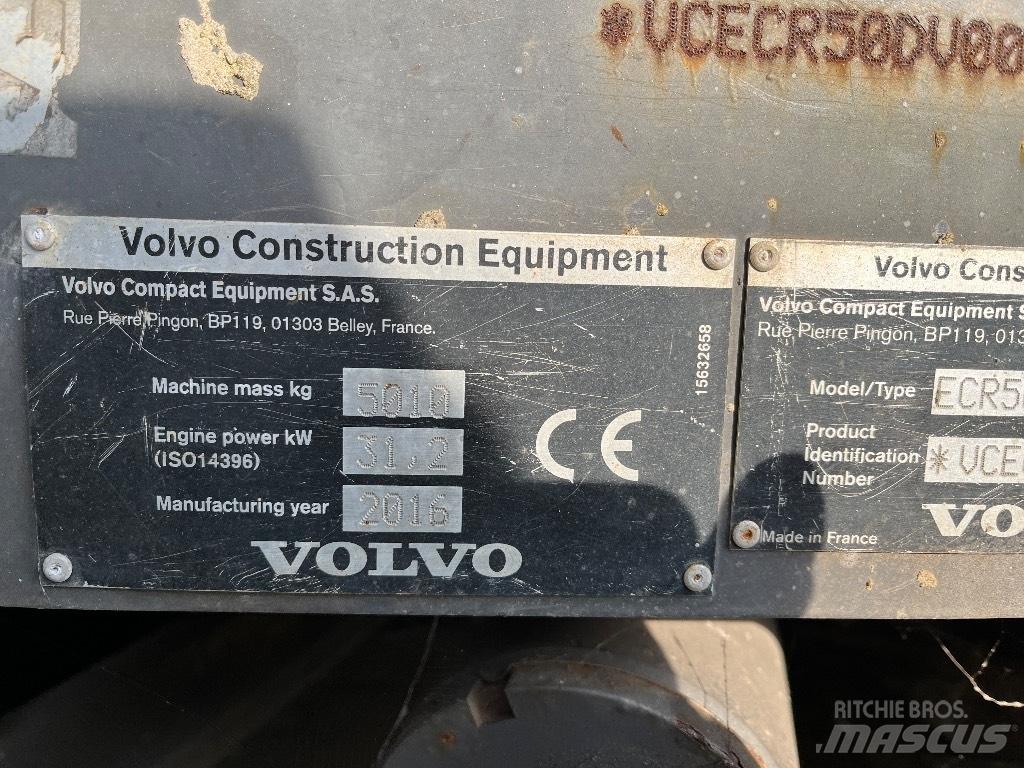 Volvo ECR 50 D Minibagger < 7t