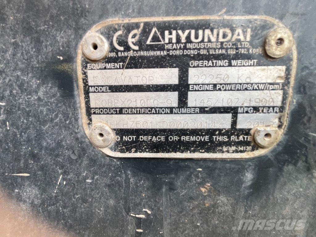 Hyundai 210-9! Raupenbagger