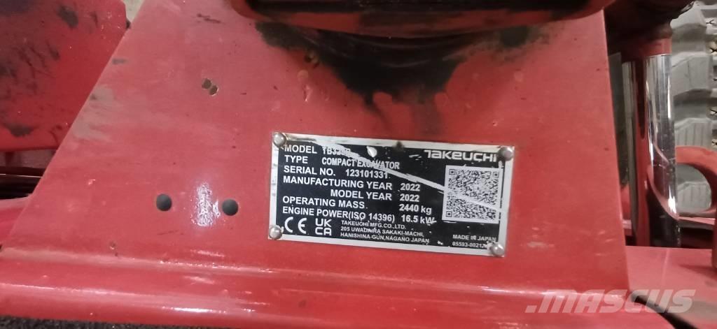 Takeuchi TB 325 R Minibagger < 7t
