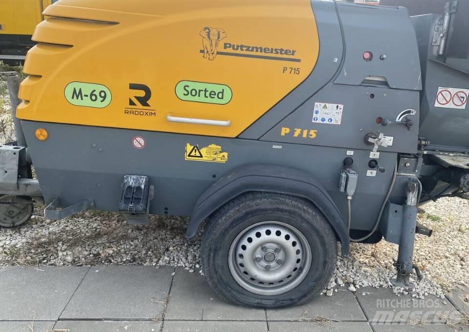 Putzmeister P 715 TD Betonpumpen