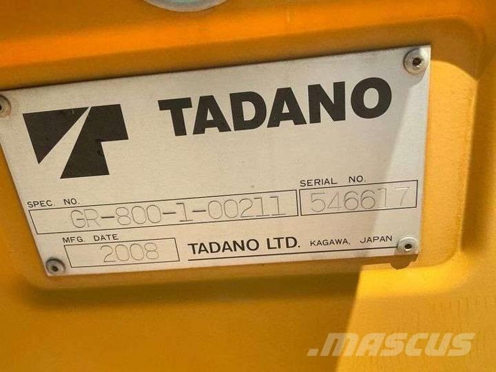 Tadano GR 800 XL-1 Ruwterrein kranen