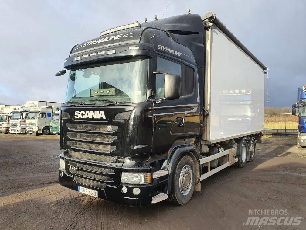 Scania R 490 Kleinholztransporter