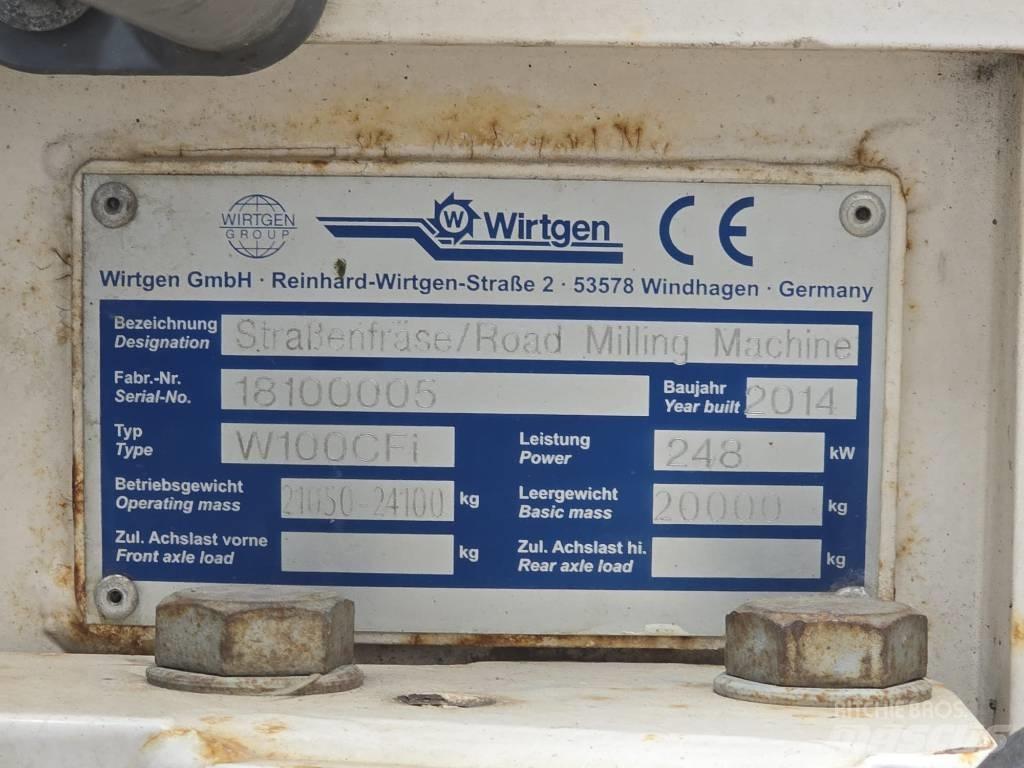 Wirtgen W 100 CFI Asphaltfräsen