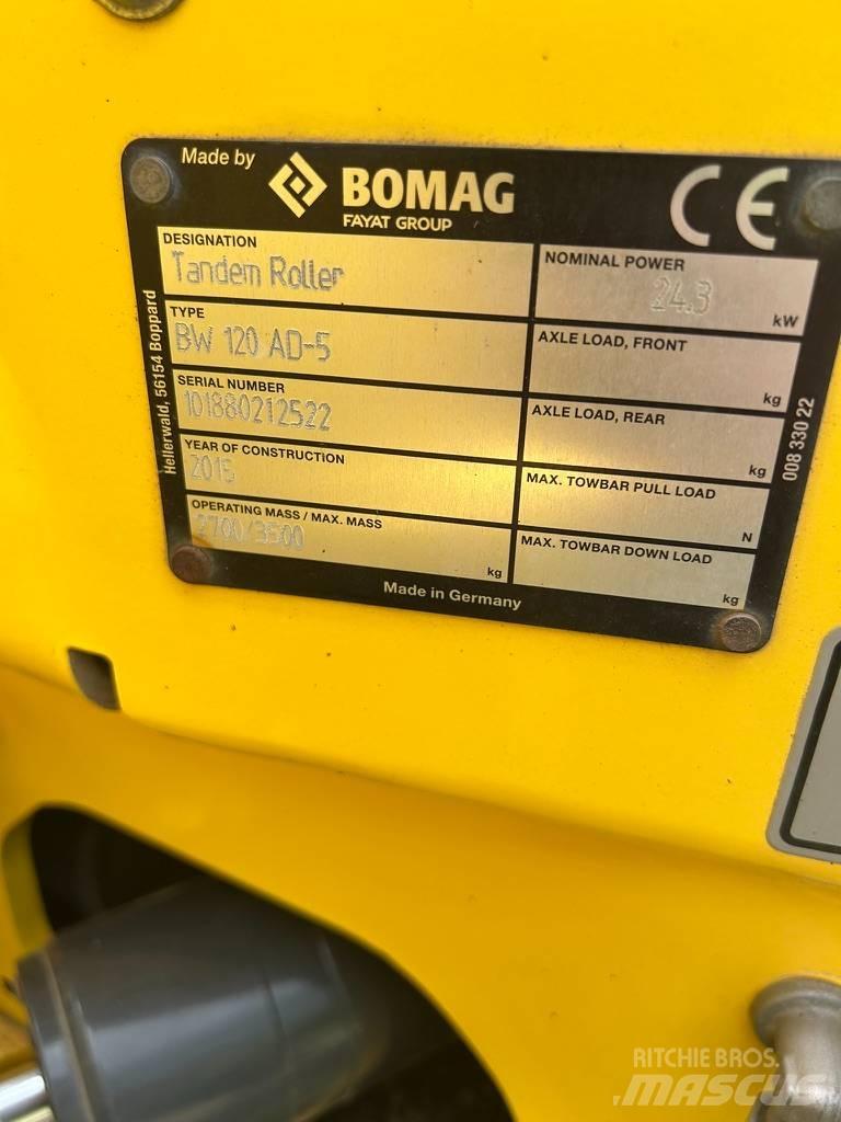 Bomag BW 120 AD-5 Tandemwalzen