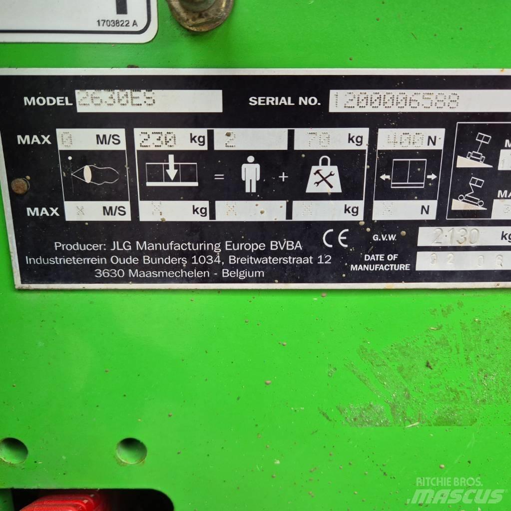 JLG 2630 ES Scheren-Arbeitsbühnen