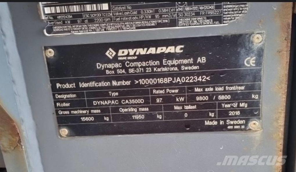 Dynapack CA3500D Walzenzüge