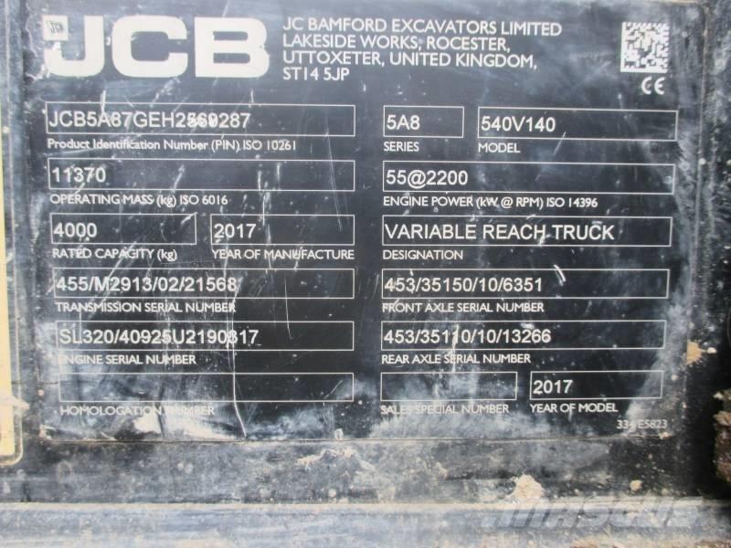 JCB 540-140 Teleskoplader