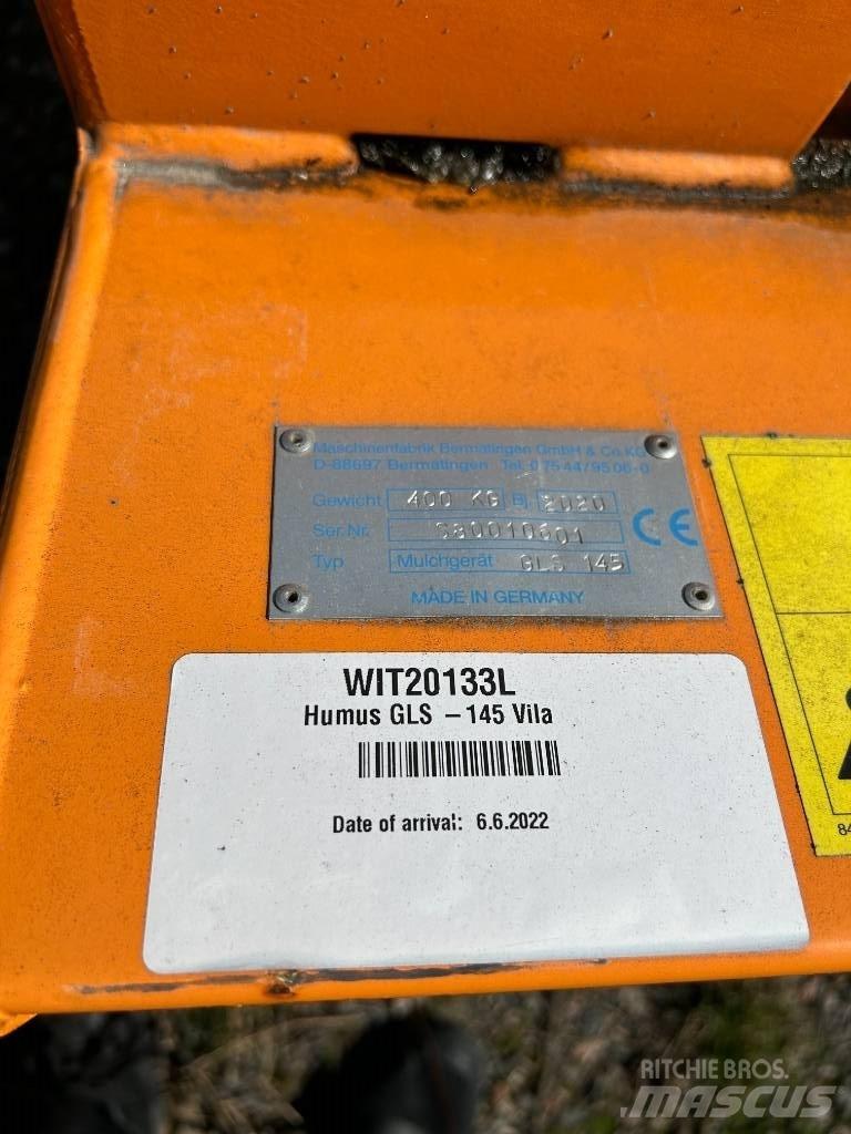 Humus GLS 145 Kompakttraktor-Aufsätze