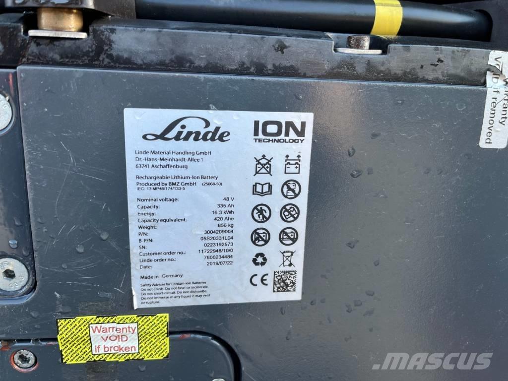 Linde E 16 P Li-ION Elektrische heftrucks