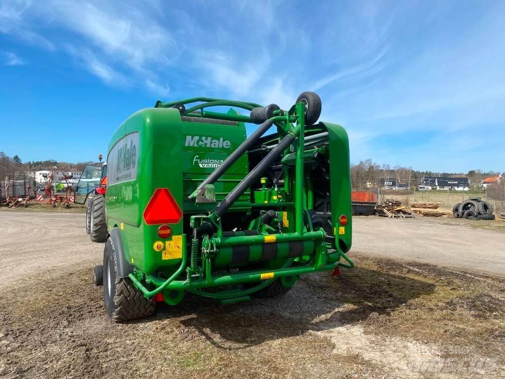 McHale Fusion Vario Rundballenpressen