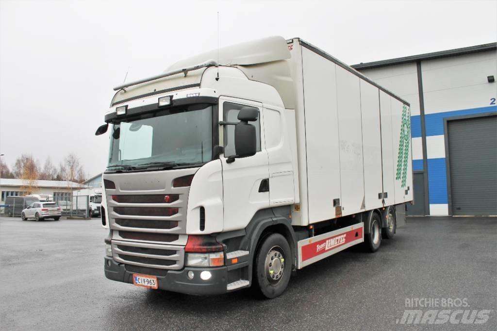 Scania R480 6x2 Kofferaufbau