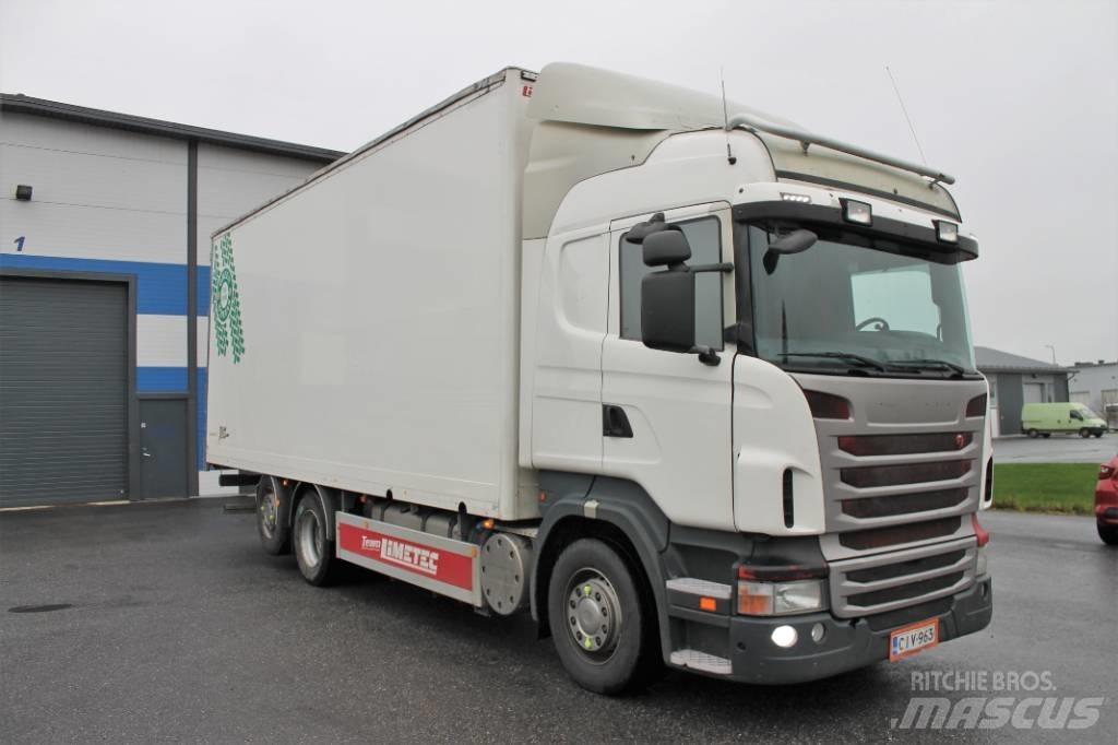 Scania R480 6x2 Kofferaufbau