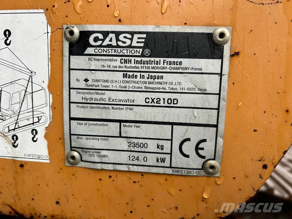 CASE CX 210 D Raupenbagger