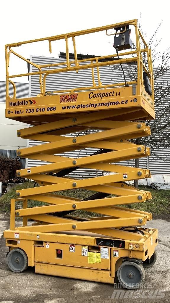 Haulotte Compact 14 Scheren-Arbeitsbühnen
