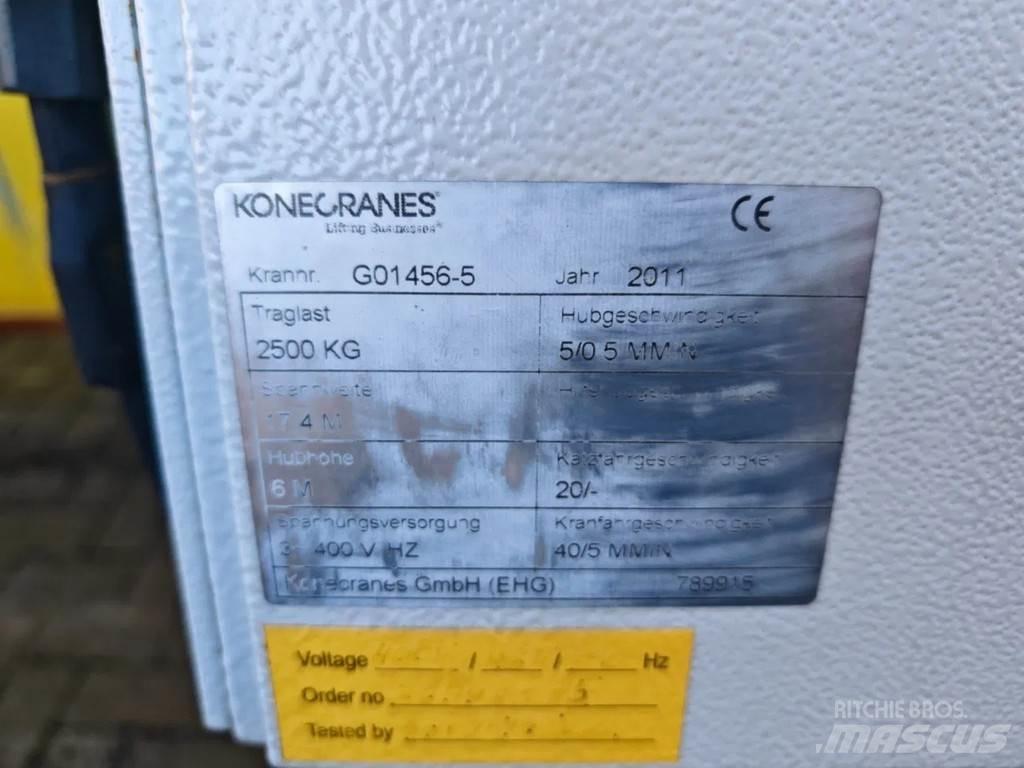 Konecranes 2.5 Ton Brückenkrane