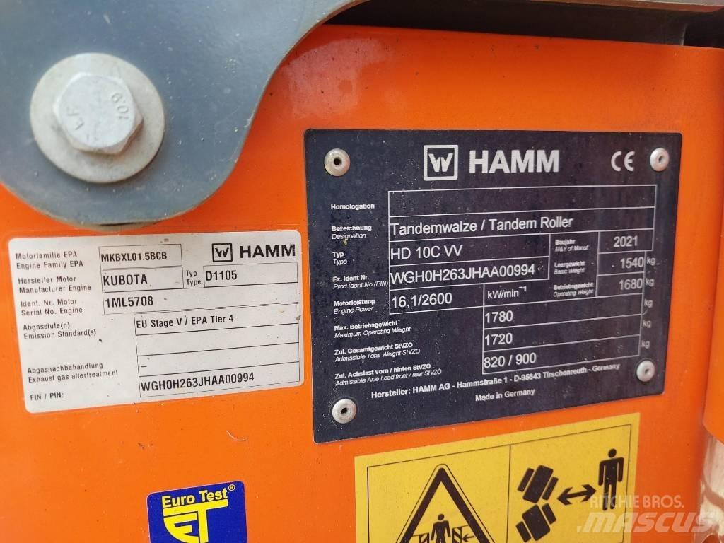 Hamm HD 10 C VV Vibrationsgeräte