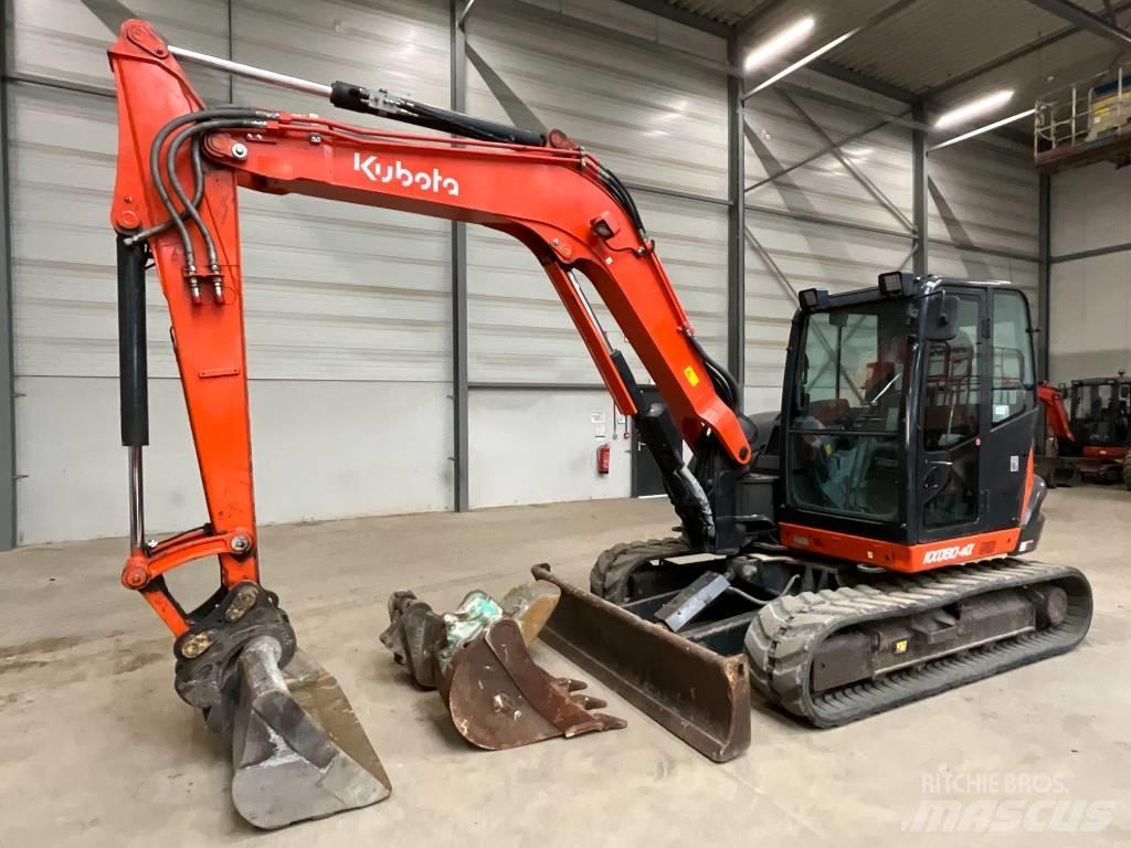 Kubota KX 080-4 A Midibagger  7t - 12t