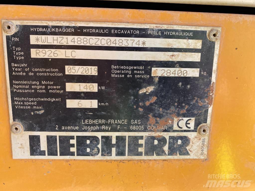 Liebherr R 926 Raupenbagger