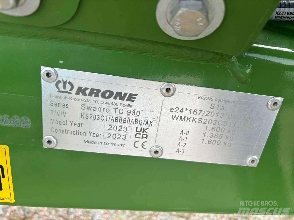 Krone Swadro TC 930 Schwader