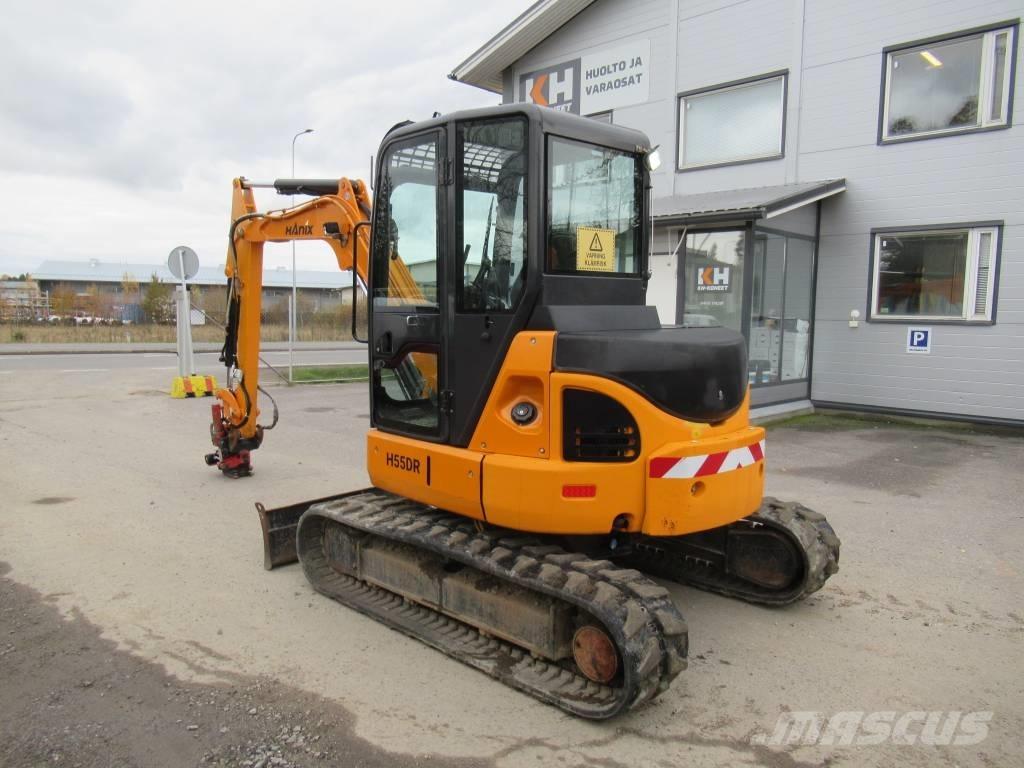Hanix H 55 DR Minibagger < 7t