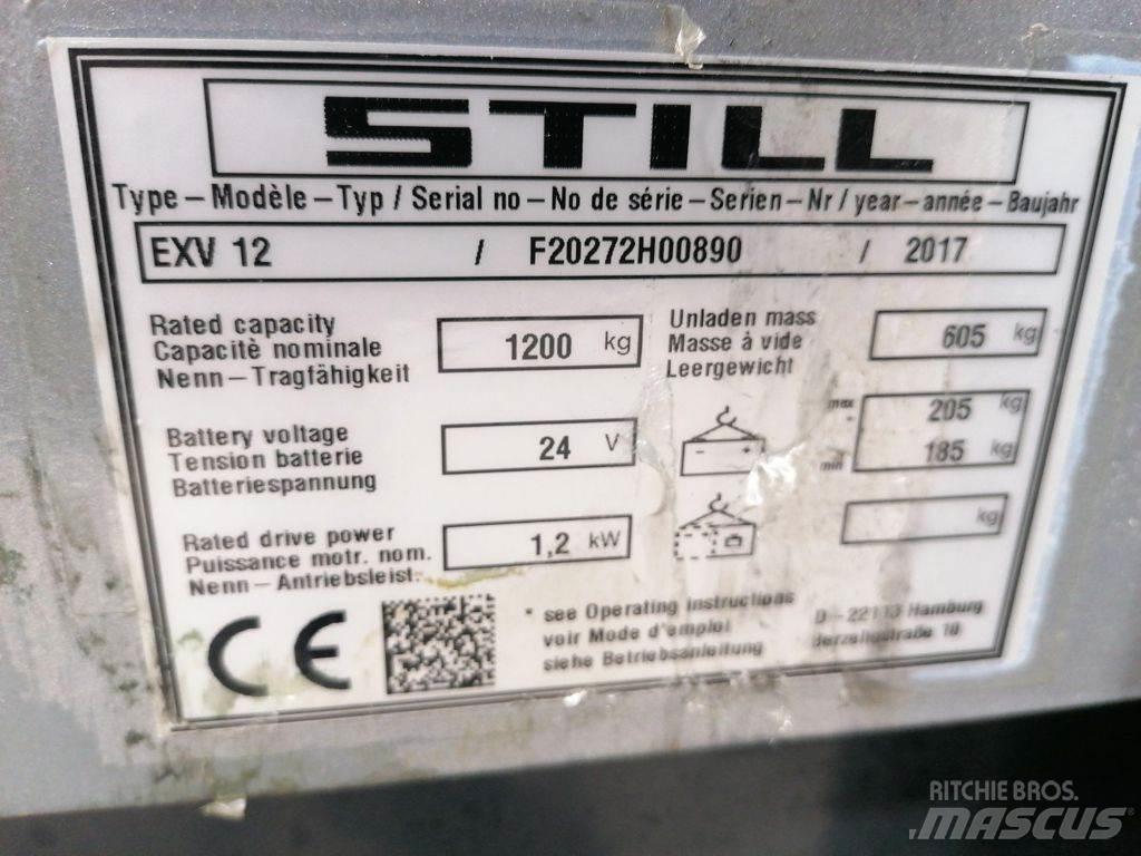 Still EXV12 Deichselstapler