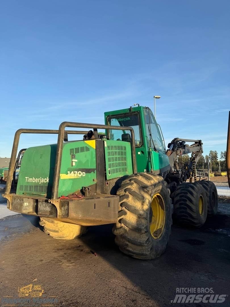 Timberjack 1470D Harvester
