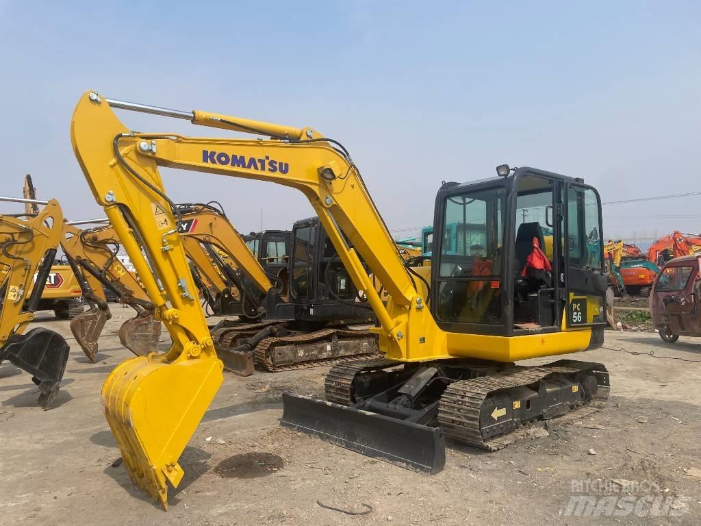 Komatsu PC 56 Minibagger < 7t