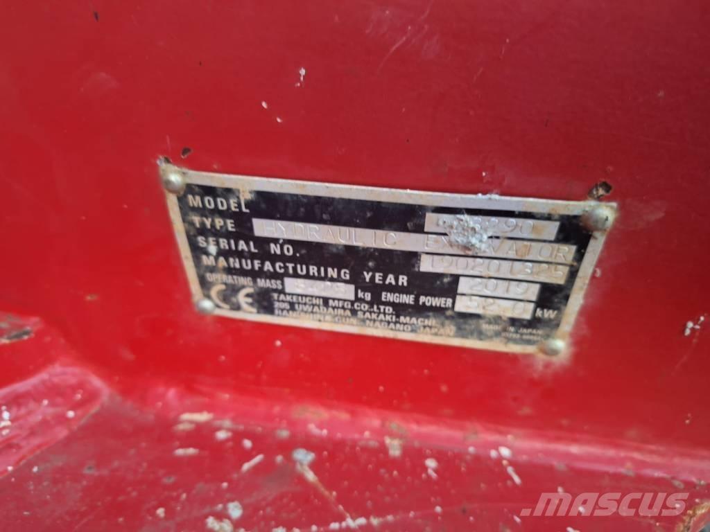 Takeuchi TB 290 Midibagger  7t - 12t