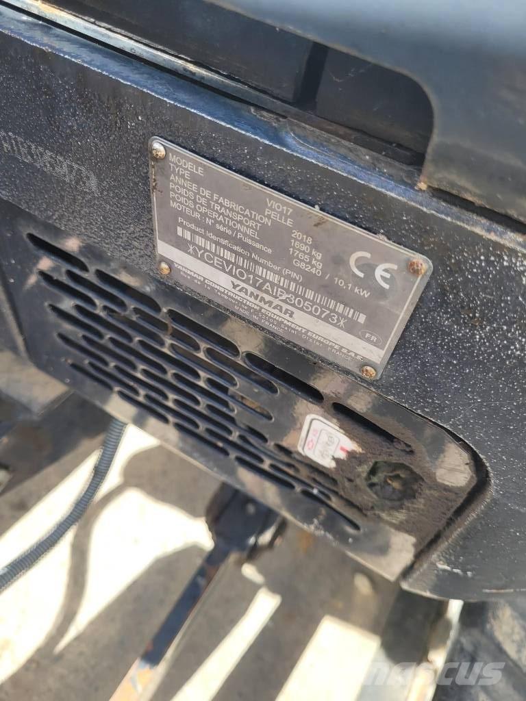 Yanmar Vio 17 U Minibagger < 7t