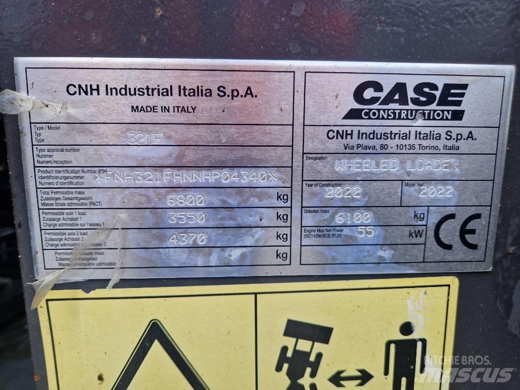 CASE 321 F Radlader