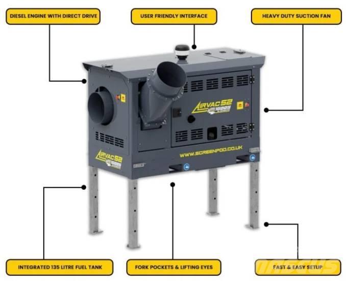 Screenpod Airvac 52 Sortieranlage / Abfallsortieranlage