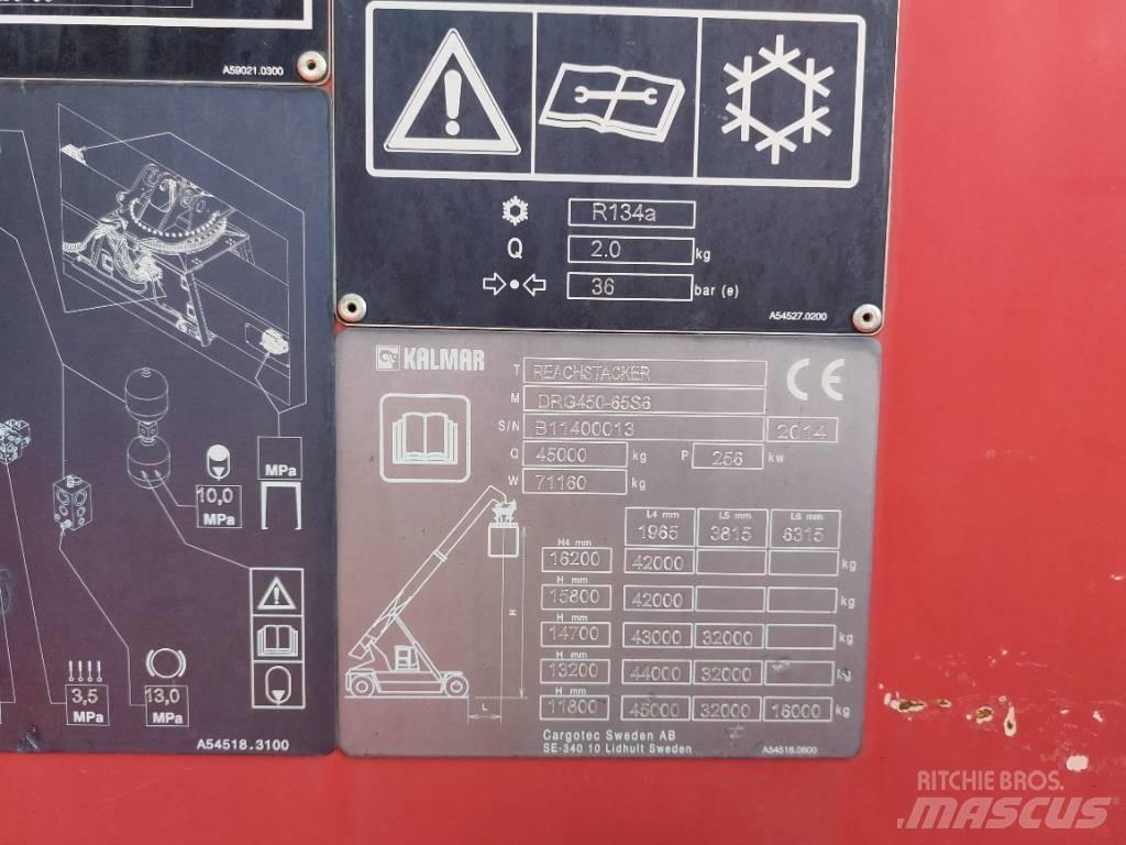 Kalmar DRG450-65S6 Reach-Stacker