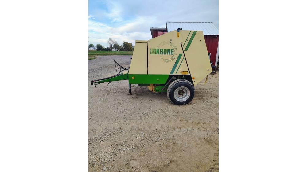 Krone 125 Rundballenpressen