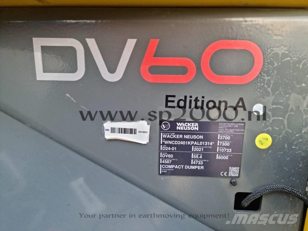 Wacker Neuson DV 60 Minidumper