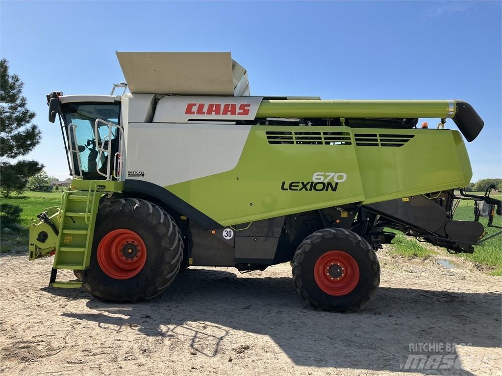 CLAAS Lexion 670 Mähdrescher