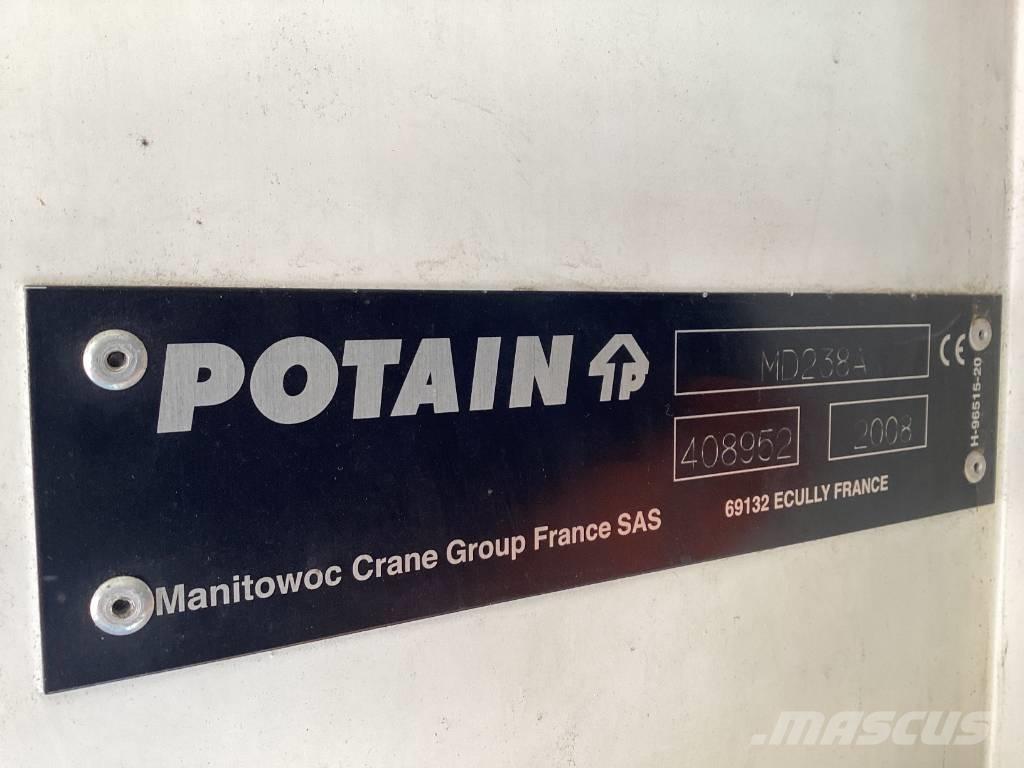 Potain MD238A Turmdrehkrane