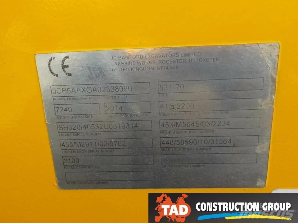 JCB 531-70 Teleskoplader