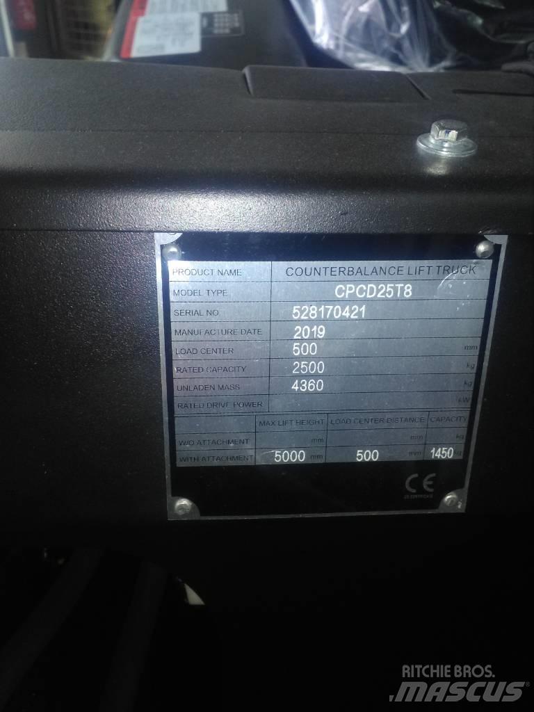  MB CPCD25T8-S4S Diesel heftrucks