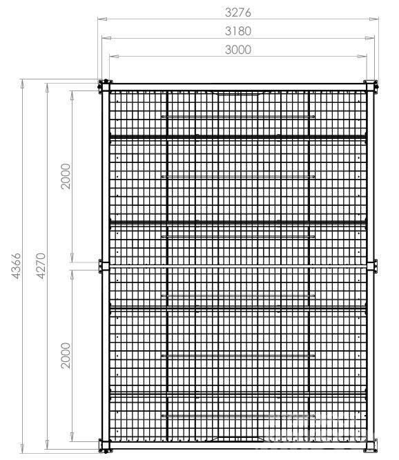  Grain intake pit 3x4 Stortbunkers